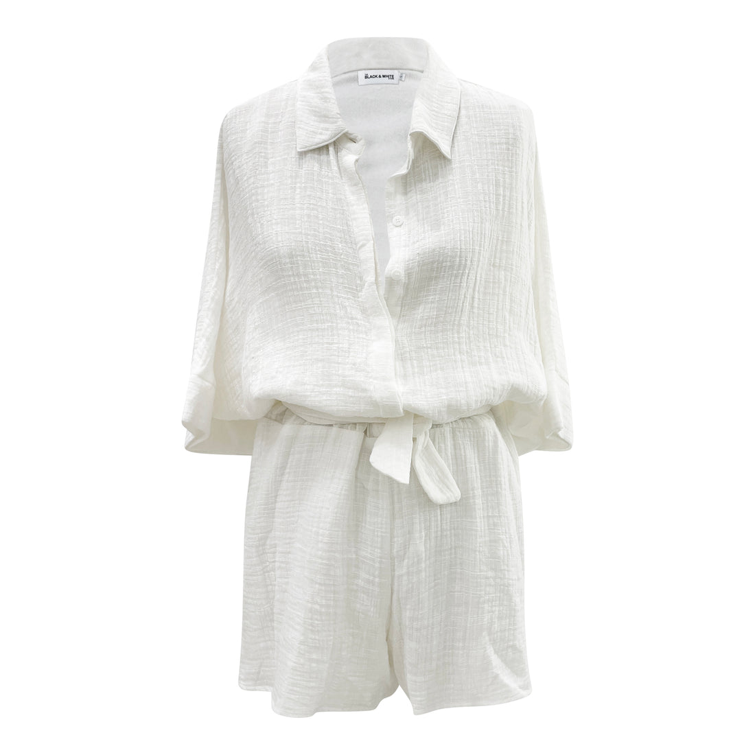 relaxed cotton playsuit (FINAL SALE)